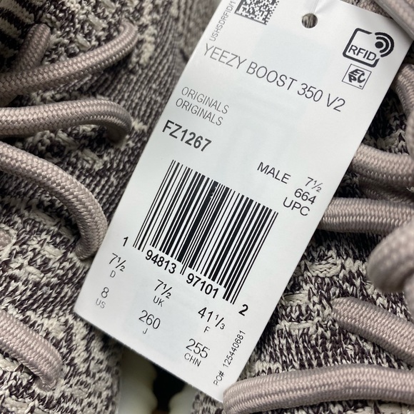 Brand new in box adidas Yeezy 350 v2 zyon men’s size 8 - Picture 3 of 7